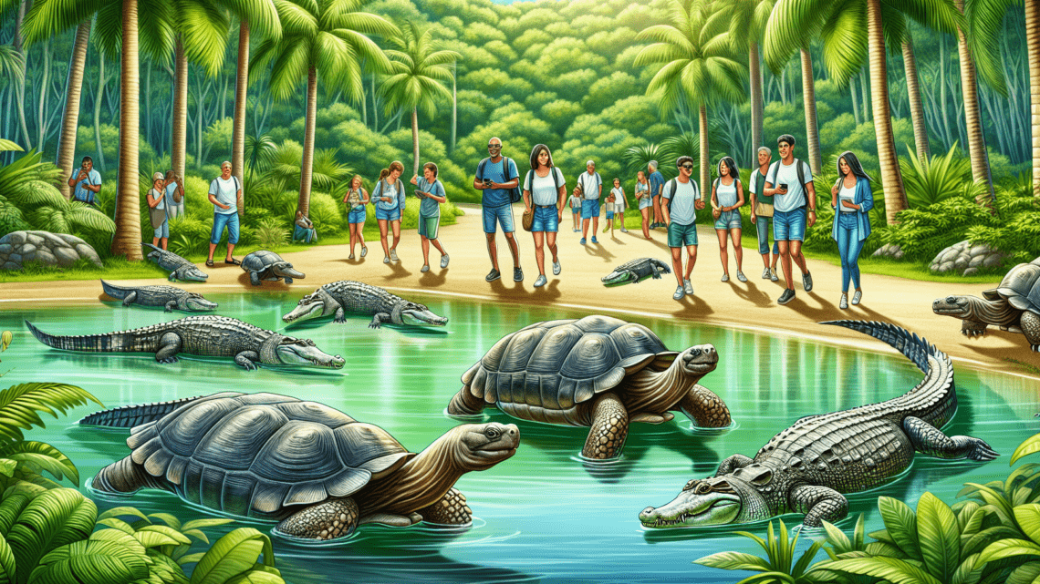 Crocodile and Giant Tortoises Park