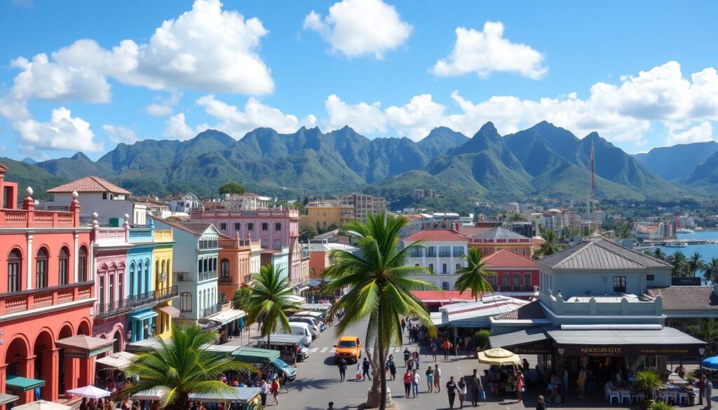 Port Louis Stadtansicht