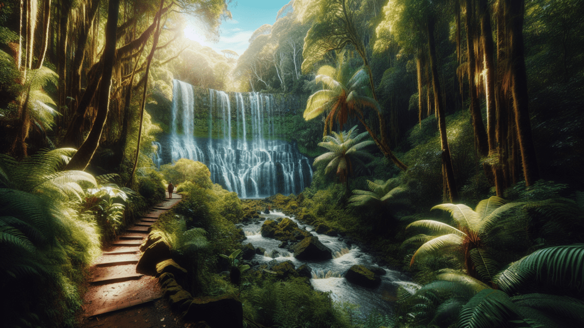 Besuch der Rochester Wasserfälle – verborgene Wasserfälle inmitten des Waldes