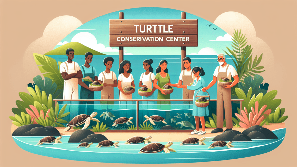 Besuch der Schildkrötenaufzuchtstation – helfen Sie bei der Erhaltung der Art