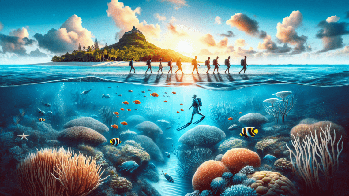 Erkundung der Unterwasserwelt beim Seawalker – spazieren Sie auf dem Meeresboden