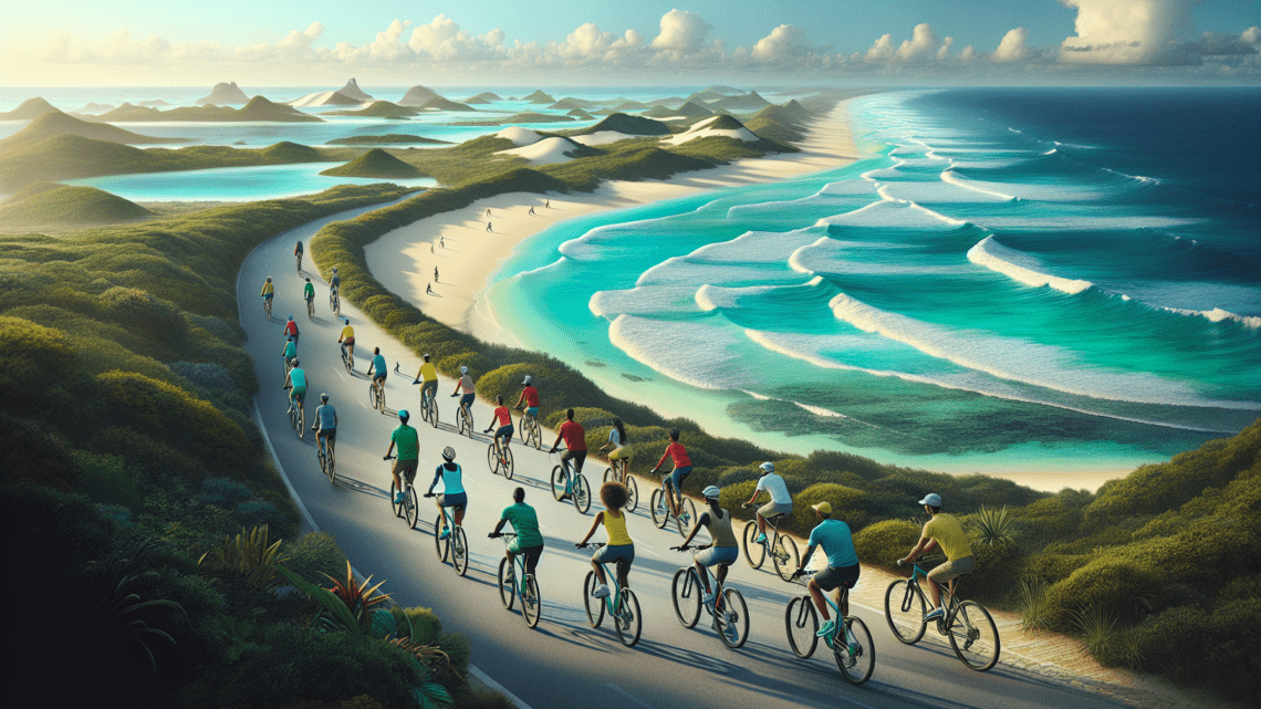 Teilnahme an einer Fahrradtour entlang der Küste – malerische Ausblicke erleben